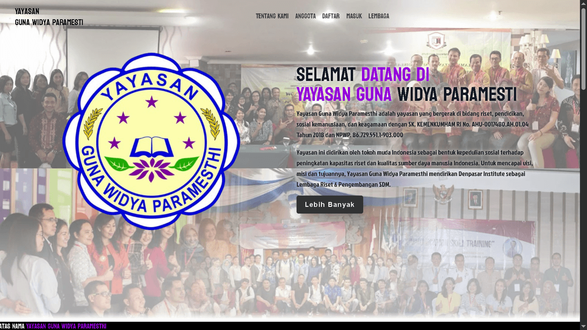 Yayasan Guna Widya Paramesthi